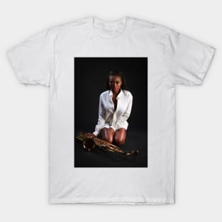 Beauty with Sax T-Shirt